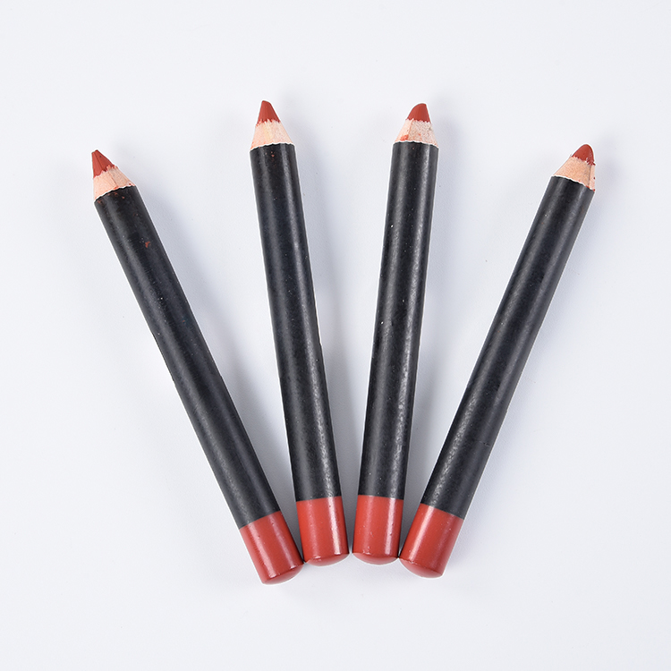 wholesale lip pencil private label vegan lipliner set 2 in 1 pigmented custom logo lip liner