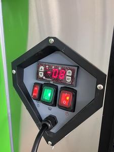 Vetrina Refrigerata Commerciale per Gelato Italiano 220V Monotemperatura con <span class=keywords><strong>Porta</strong></span> in Vetro LED per Esposizione Gelati e Dessert - Product Image 2