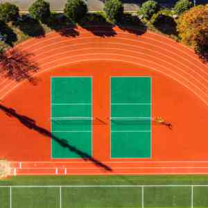 Suelo Deportivo JRACE SPU con Absorción de Impactos |   Suelo para Cancha de Bádminton Interior con Superficie Deportiva de PU Resistente - Product Image 2