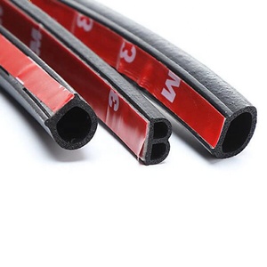 Tira de sellado autoadhesiva tipo EPDM B E D, tira de puerta de coche antichoque resistente al desgaste con servicios de corte y soldadura - Product Image 6