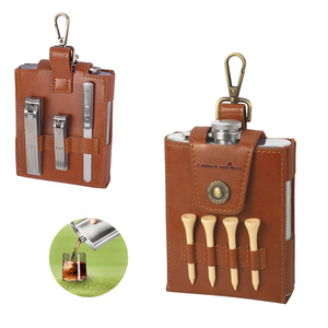 Juego <span class=keywords><strong>de</strong></span> Accesorios <span class=keywords><strong>de</strong></span> Golf Personalizado <span class=keywords><strong>de</strong></span> 8 Piezas con Set <span class=keywords><strong>de</strong></span> Manicura, Set <span class=keywords><strong>de</strong></span> Golf <span class=keywords><strong>de</strong></span> Alta Calidad, Set <span class=keywords><strong>de</strong></span> Petaca, Regalo para Hombres Golfistas - Product Image 1