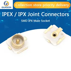 10 adet U.FL-R-SMT U.FL IPEX / IPX ortak SMT PCB kartı konnektörleri bağlamak SMD IPX erkek soket MINI kart anten kaide Jack