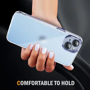 Luxury Designer Shockproof PC Transparent Phone Cases Customized Back Cover For IPhone 13 Mobile Phone Cases