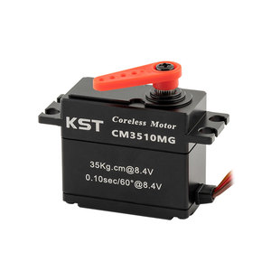 KST CM3510MG 35Kgf.cm 0.10sec รถบังคับวิทยุ กันน้ำ เซอร์โวแบบดิจิตอล เกียร์โลหะ คอร์เลส แรงดันไฟฟ้า DC4.8V-8.4V อลูมิเนียมอัลลอยด์ สำหรับรถบรรทุกขนาด 1/7 1/8 - Product Image 4