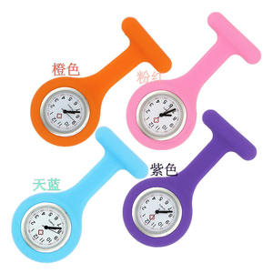 ساعة ممرضة طبيبة كلاسيكية من السيليكون الصلب متينة بحجم الجيب FOB ساعة ممرضة أنيقة أنيقة عالية الجودة أنيقة وظيفية - Product Image 3