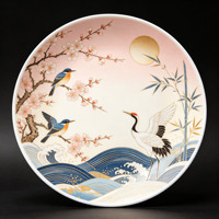 Service de Table Personnalisable en Porcelaine Dorée et Porcelaine Fine – Style Traditionnel de Luxe en Céramique