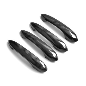 Protezione antigraffio per <span class=keywords><strong>maniglia</strong></span> della portiera dell'auto in fibra di carbonio personalizzata all'ingrosso 4 pezzi - Product Image 3