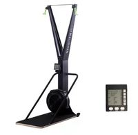 Simulador de Esquí Comercial para Interiores, Equipo de Gimnasio, Máquina de Cardio para Gimnasio, Simulador de Esquí de Acero para Entrenamiento Muscular