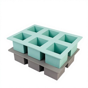 6cm Large <b>Silicone</b> Ice Cube Mold 6-Hole Whiskey Ice-Making <b>Tool</b> with Easy Release - Product Image 1