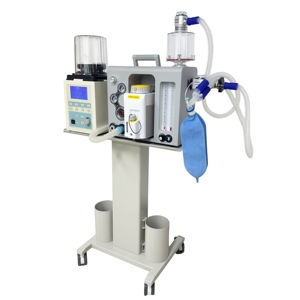 Máquina de Anestesia Veterinaria con Ventilador Combinado <span class=keywords><strong>para</strong></span> Cirugía de <span class=keywords><strong>Perros</strong></span>/Mascotas/Ganado, UCI, Monitor de O2, Dos Vaporizadores, Fácil Operación - Product Image 3