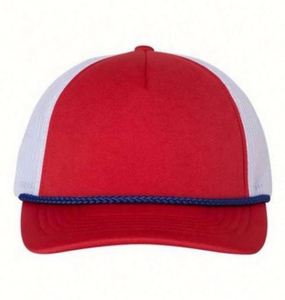 Casquette Trucker en Mousse 5 Panneaux Tendance pour Hommes, Style Hip-Hop, Logo Personnalisé Brodé, Casquette de Sport pour la Plage et les Performances – Vente en Gros - Product Image 4