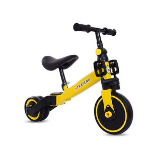 最新的<span class=keywords><strong>3</strong></span>合1多功能可折叠幼儿自行车平衡自行车儿童三轮车自行车骑汽车儿童三轮车 - Product Image 2