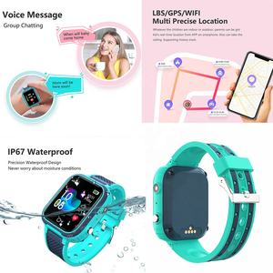 Montres pour enfants âgés Appel pour enfants SOS Montre intelligente d'urgence Meilleur bracelet traceur GPS 4g Protecteur pour enfants Smartwatch - Product Image 5