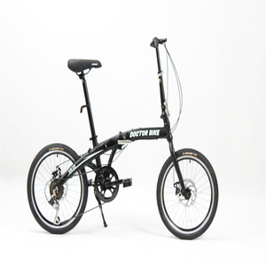 Vente en gros d'usine Vélo pliant en acier de 20 pouces Vélo pliant <span class=keywords><strong>Dahon</strong></span> avec frein à disque Fourche en alliage d'aluminium Type de pédale ordinaire - Product Image 1