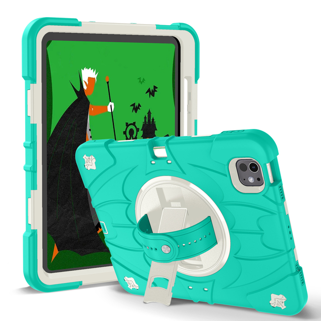 Soft Rugged Armor Heavy Duty Shockproof Kids PC Silicone Tablet Case for Ipad for ipad Pro 11 Inch 2018 2021 2022 case
