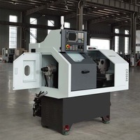 Mesin Bubut CNC Horizontal Presisi Tinggi CK0640 Kontrol GSK 3-Axis Single Spindle Tugas Sedang Pemrosesan Komponen Berat Langsung dari Pabrik