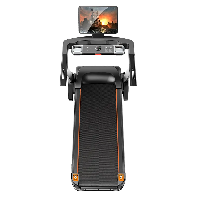 YPOO High Level Design Commercial Cardio Treadmill Super Fit 15% Incline Gym Fitness Club Treadmill