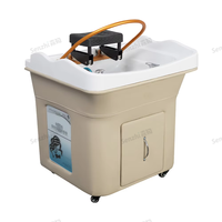 Ensemble de meubles de salon Beaut meubles de salon de beauté chauffants pour le lavage shampoing portable bassin de shampoing basi pour le salon