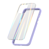 Haute qualité accepter personnalisé détachable TPU PC 2-en-1 laser magnétique simple étui de téléphone étui de protection multicolore pour iPhone