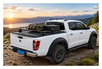 Support de toit universel en alliage d'aluminium pour pick-up, compatible avec Toyota Hilux, Triton, Tacoma et Navara, pour bâches de benne