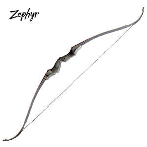 Tiro con arco recurvo <span class=keywords><strong>americano</strong></span> caza arco y flecha conjunto deportes al aire libre caza tiro equipo elevador de madera - Product Image 1