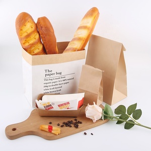 Bolsa de papel kraft reciclable, ecológica y personalizada para llevar compras, para uso doméstico y necesidades diarias de embalaje. - Product Image 5