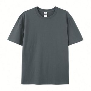 O-Neck Slim Fit Men's T <b>Shirt</b> Custom Brand Logo 220gsm High Quality Unisex T <b>Shirts</b> Manufacturer Custom Screen Print - Product Image 4