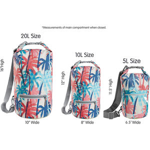 Free Sample <b>Swimming</b> Dry <b>Bag</b> Backpack <b>for</b> <b>Women</b> Men 10L Waterproof Shoulder Kayak Trekking Drifting Rafting Surfing Boating <b>Bag</b> - Product Image 2