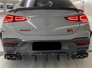 Utilisé pour Benz GLE350 GLE450 GLE63 W167 Coupé <span class=keywords><strong>AMG</strong></span> Upgraded Edition True Carbon Fiber B-style Rear Diffuser Body Kit - Product Image 5