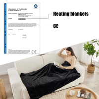 JOYPLUS-Couverture chauffante en flanelle, confortable et lavable, pour l'hiver, 220V, pour la maison