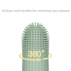 Cepillo de Dientes de Silicona de Grado Alimenticio para Mascotas, Cepillo Dental de Goma Suave para Perros y Gatos, Se Adapta a la Mayoría de los Dedos - Product Image 4