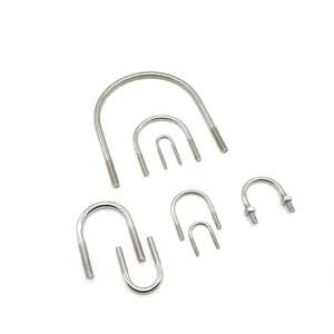 Chine OEM/ODM ss pince à boulon en U 8mm 10mm 12mm 16mm 25mm pinces en U en métal pour remorques de bateau