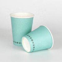 Gobelets en papier à paroi simple, écologiques et jetables, de qualité alimentaire, pour les cafés et les salons de thé