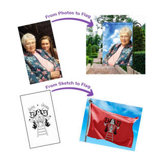 Bandera personalizada para coche deportivo, cartel con logotipo de la empresa, Individual/doble cara, 3x5 - Product Image 5