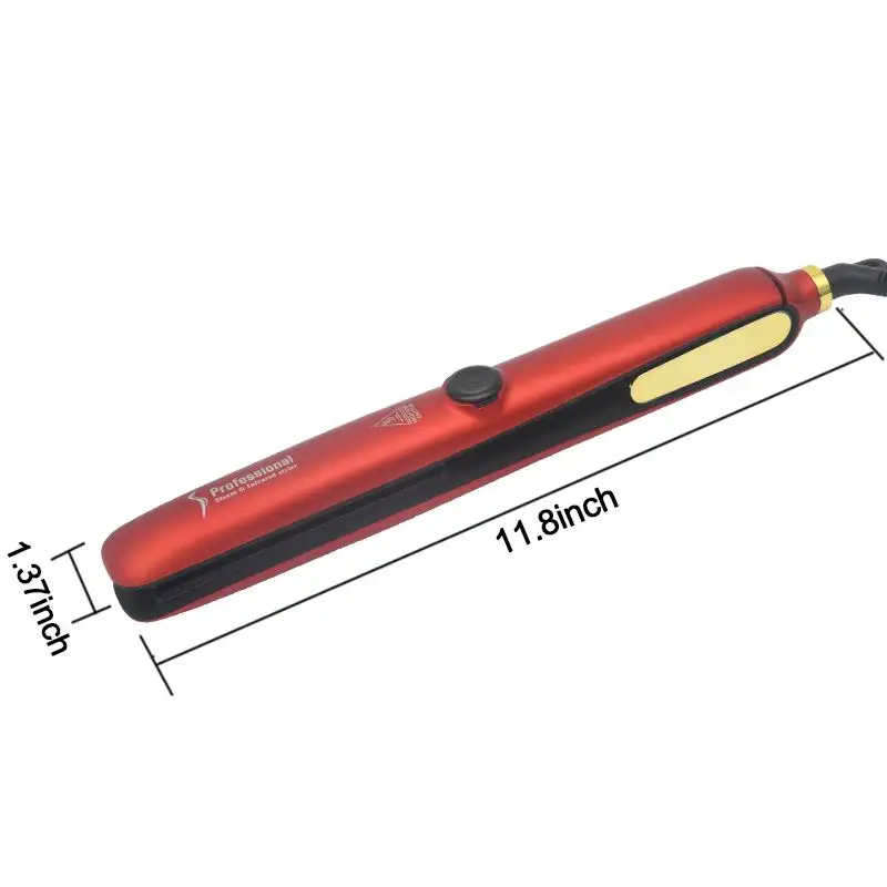 Fer à lisser automatique à vapeur et nuage infrarouge, étiquette privée, neuf cheveux, transfert thermique, impression rapide