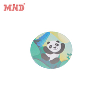 13,56 MHz Voll Epoxy Kante Benutzerdefiniertes Logo und QR-Code Druck NFC Hundemarke Epoxy Haustier-Marke