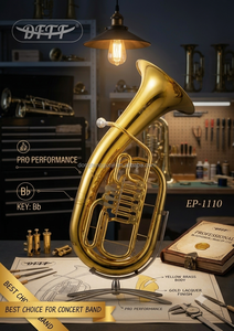 <span class=keywords><strong>Corneta</strong></span> <span class=keywords><strong>China</strong></span> de Latón, Instrumento Musical Tradicional Chino para Bandas de Marcha y Ceremonias - Product Image 3
