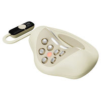 Zervikales Traktions-Nackenmassagegerät mit Fernbedienung, EMS-Puls-Heiz-Vibrations-Nackenmassagekissen zur Schulterschmerz-Linderung