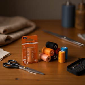 ด้ายเย็บผ้า Ilan 500 ม. สีคละ สำหรับจักรเย็บผ้าและเย็บมือ - Product Image 3