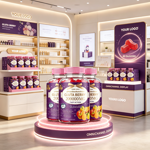 Complément alimentaire en bonbons gélifiés vitaminés naturels et efficaces <span class=keywords><strong>pour</strong></span> augmenter l'appétit, marque privée, <span class=keywords><strong>pour</strong></span> femmes, prise de poids, 2 gélifiés par jour, 90 unités - Product Image 2