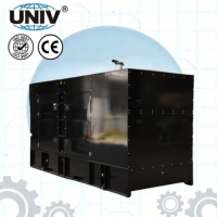 Groupe électrogène silencieux UNIV Volvo Stamford 250 kVA, triphasé, 60 Hz, refroidi par eau, ATS, démarrage à distance pour l'industrie lourde