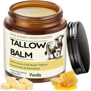 Baume au suif <span class=keywords><strong>de</strong></span> bœuf <span class=keywords><strong>de</strong></span> marque privée, à base <span class=keywords><strong>de</strong></span> plantes, naturel, anti-inflammatoire, pour les irritations cutanées, nourrissant en profondeur, nourrissant à base <span class=keywords><strong>de</strong></span> pâturage, hydratant pour le <span class=keywords><strong>corps</strong></span> - Product Image 1