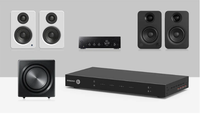 Globaler Bestseller H400 Professioneller Verstärker LAN-Streaming Multiroom-Streamer mit BT 5.0 und 24/192 Audio für Smart Home
