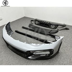 Kit de Carrocería de Fibra de Carbono Estilo Tehart con Parachoques Delantero, Difusor Trasero y Alerón para Porsche 992 Turbo S 2020-2023 - Product Image 2