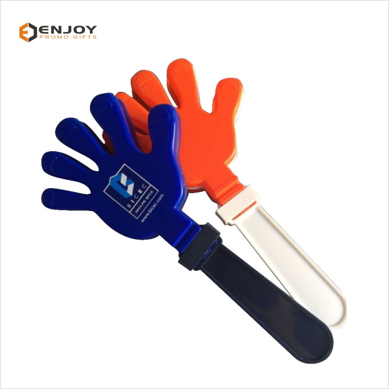 Promotional Game/Match Eco-friendly Custom Made Plastic Hand Clapper