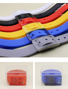 Cintura in Silicone Personalizzabile con Logo, Senza Metallo, Regolabile, con Fibbia in Plastica per Viaggi in Aeroporto e Uso Quotidiano OEM - Product Image 1