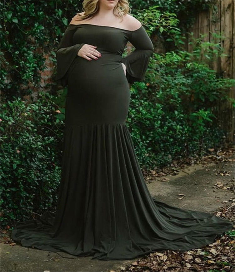 dress wedding for women pregnant winter