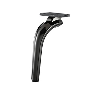 Divano letto nero stile curvo gamba personalizzabile oro argento formato opzioni di trattamento superficiale in metallo mobili gambe <span class=keywords><strong>piedi</strong></span> accessori - Product Image 2