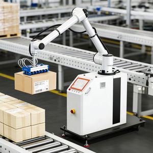 Paletizador Robótico de 6 Ejes - Sistema Cooperativo de 20-50 kg con Control de Motor PLC para Apilado Automático, Operación Eficiente - Product Image 6