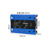 CHINT ZTP Seri 24V Relay Solid State DC-DC Fase Tunggal - Peringkat 60A/100A